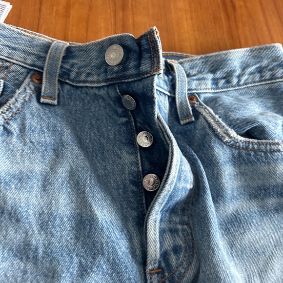 Levi 501 distressed denim jeans - Picture 5 of 7